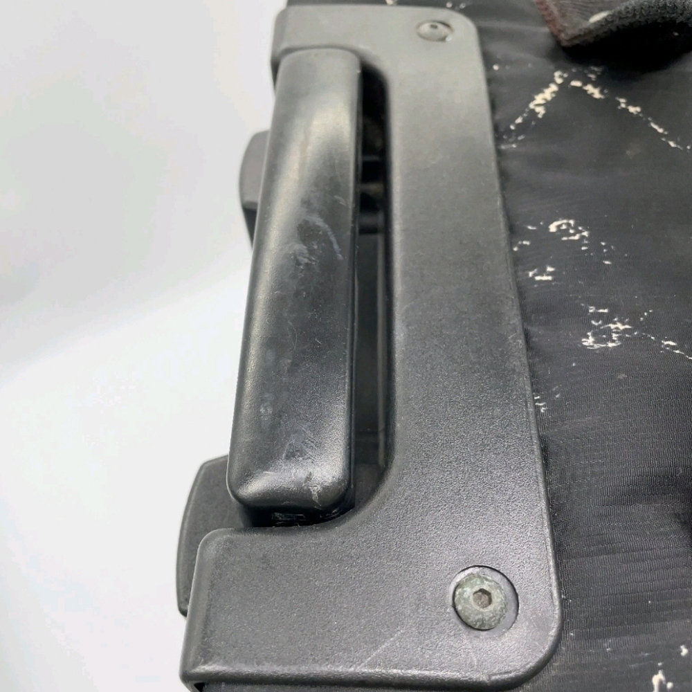 CHANEL Old Travel Line Nylon Black Suitcase + Tote - Picture 11 of 16